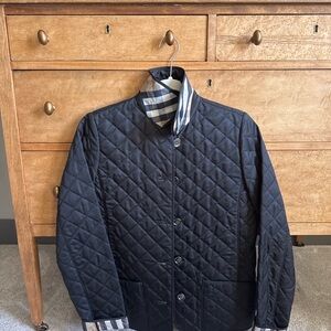 Burberry Quilted Black Jacket
